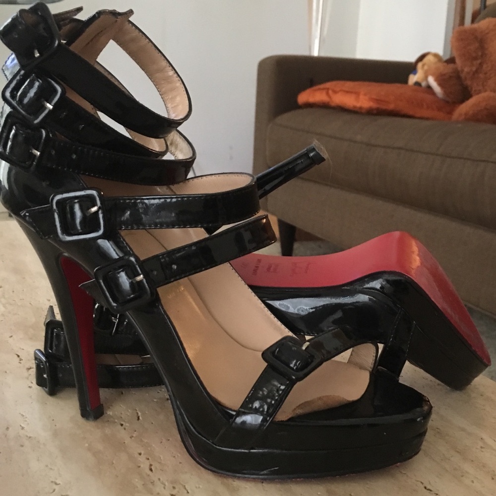 Christian louboutin strapping heels